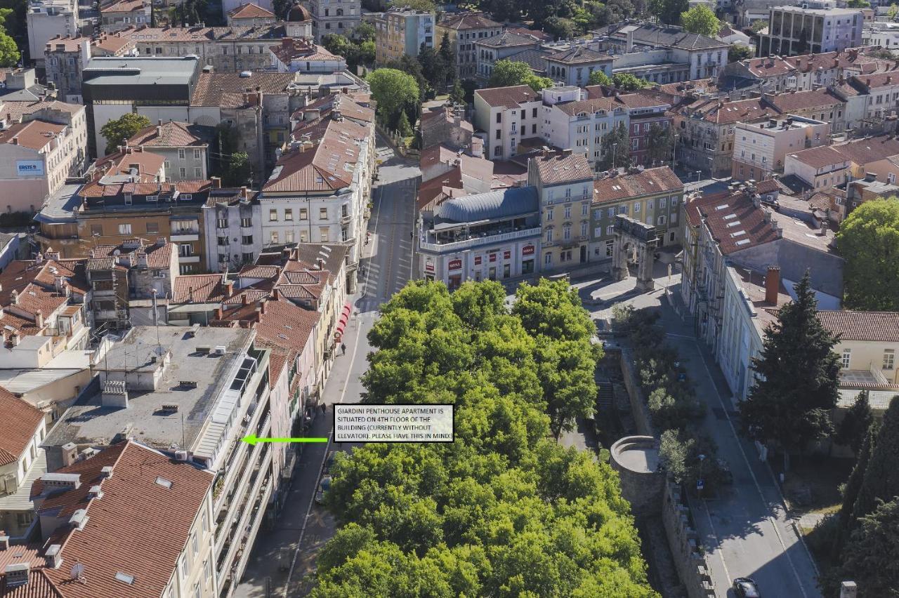 Giardini Penthouse Apartment Pula Dış mekan fotoğraf